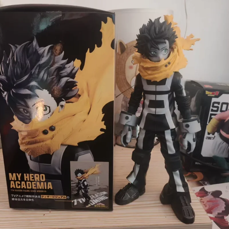 En Stock Original Bandai My Hero Academia figura de la 7. a temporada Izuku Midoriya Pvc Anime figuras de acción modelo juguete para regalo