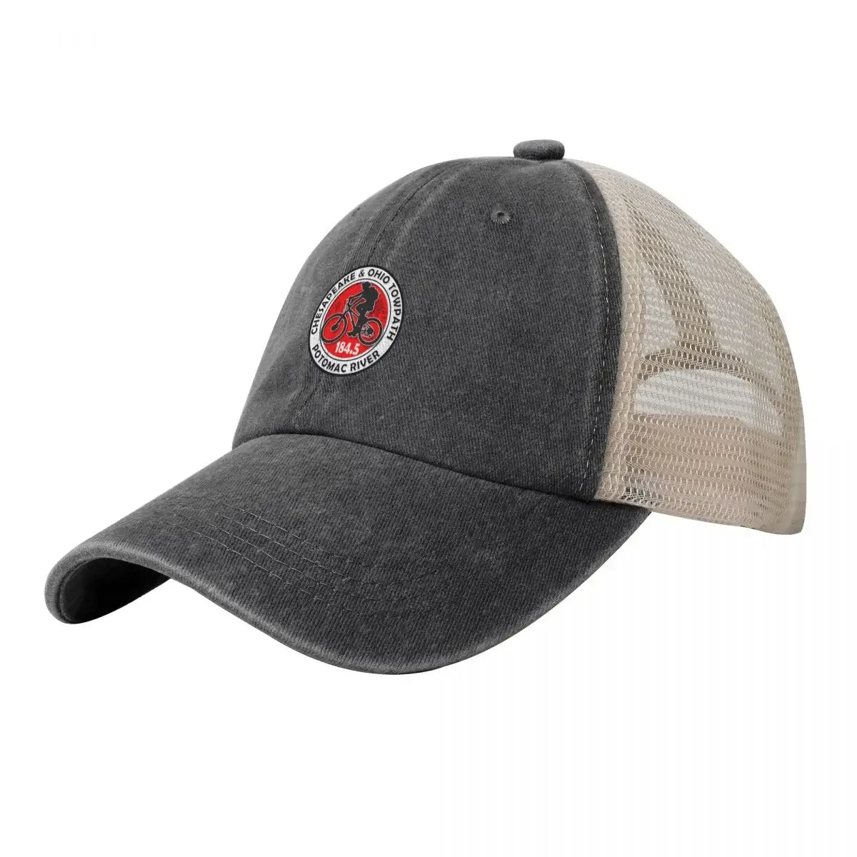 Bike Chesapeake and Ohio Canal Towpath Maryland 184.5 Miles ( C&O ) Baseball Cap New Hat Hood Male Women's