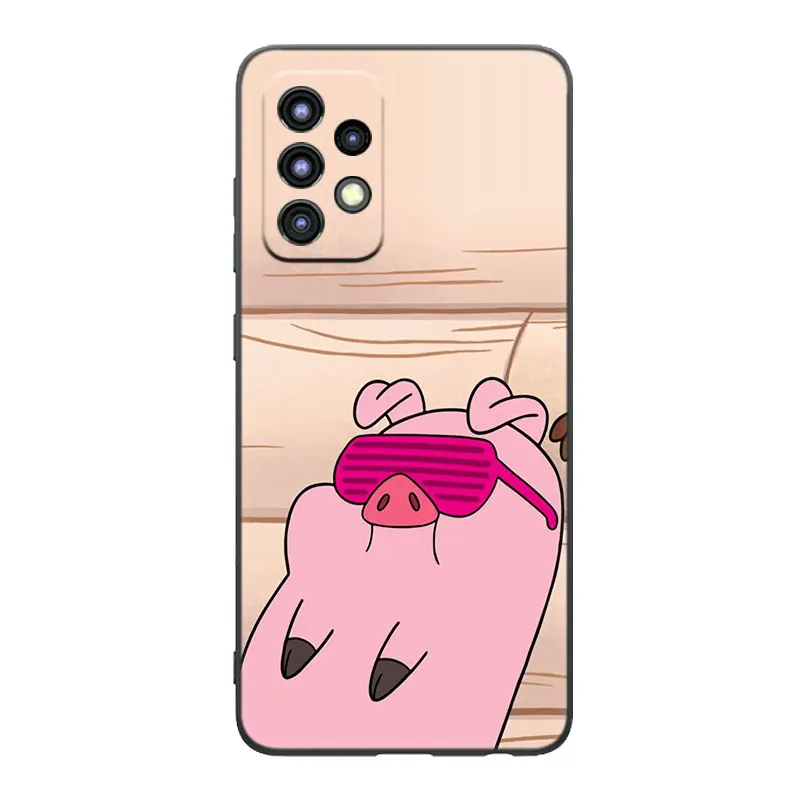 Gravity Falls Bill Cipher Pig Case For Samsung A04S A04E A12 A13 A14 A22 A23 A32 A33 A34 A50 A51 A52S A53 A54 A70 A71 A72 A73 5G