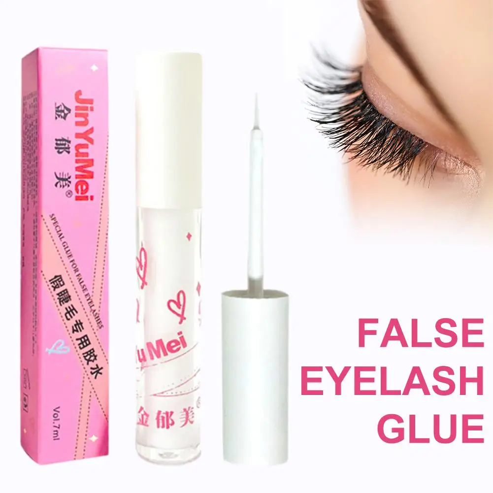 Schnell trocknend Wasserdicht Falsche Wimpern Kleber Transparente Verlängerung Selbst Wimpern Kleber Kleber Natürliche Unsichtbare Gefälschte Machen F3D8