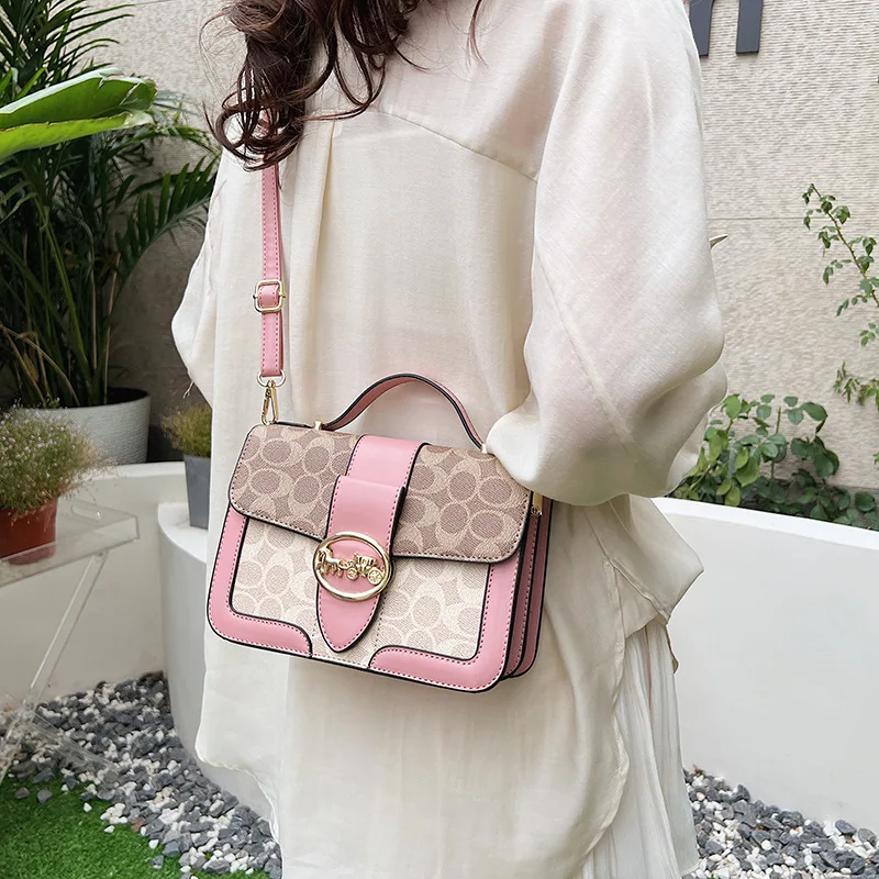 

2025 TikTok Viral Cube - Bottega-Inspired Structured Crossbody with Detachable Chain & Convertible Handle