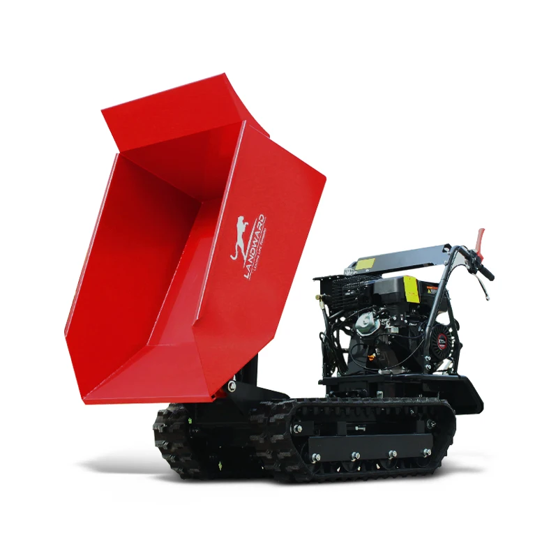 China Customized High Power Small Dump Truck Gasoline Mini Dumper 0.5 Ton Available In Stock Tiny Hydraulic Crawler Dumper Truck