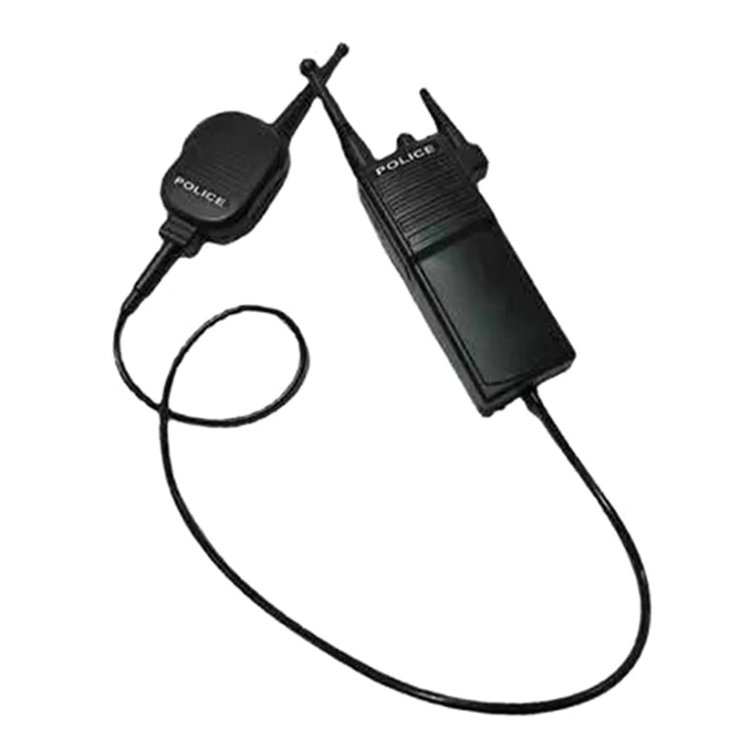 Interfono de policía Artificial divertido, Radio, juego de Walkie Talkie, juguete para niños