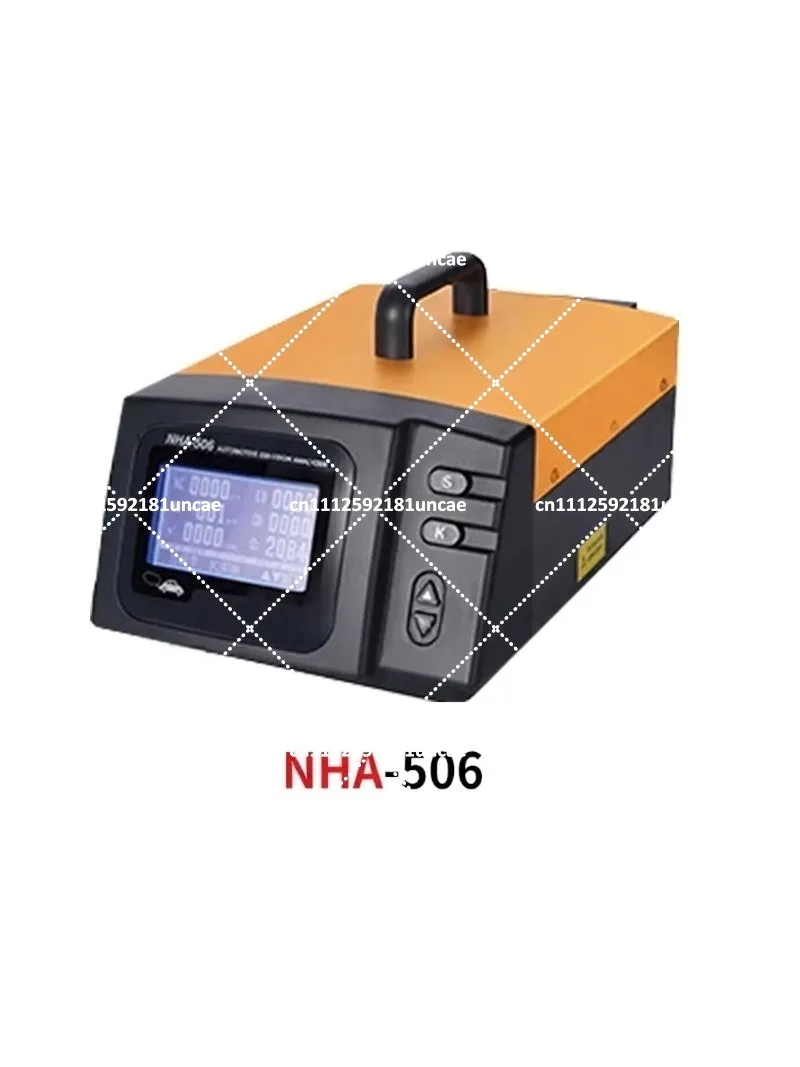 Universal Portable Vehicle Exhaust Gas Analyzer Five Gases Concentration Emission Detector for Car Health Check