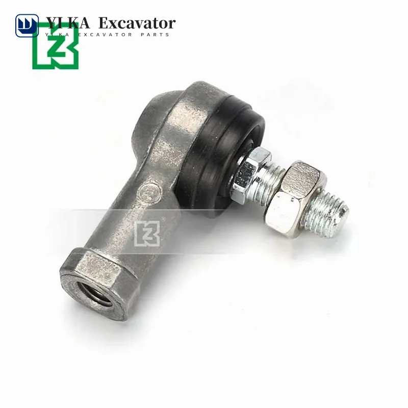 Excavator accelerator pull rod cable ball joint 10mm front and back thread teeth XCMG Liugong Sany flameout switch and Shangtou