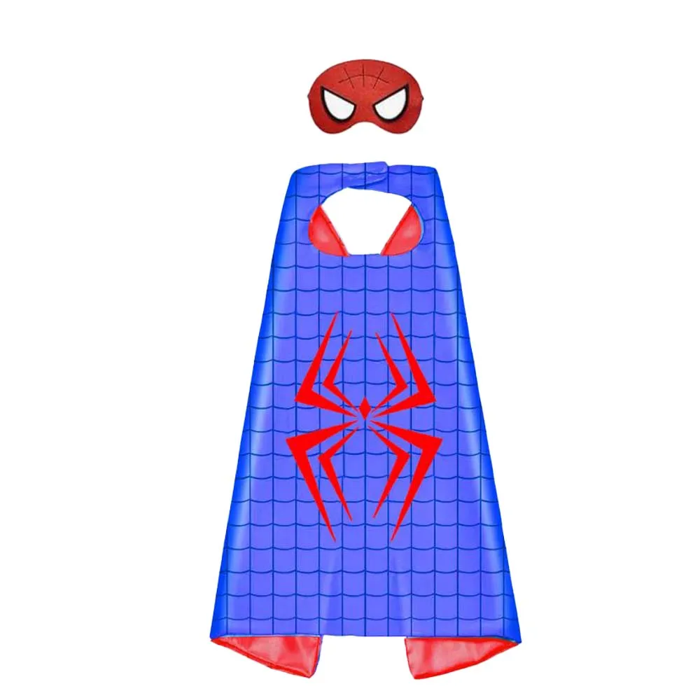 birthday Gifts Superhero Capes for Boy girl Cartoon Dress Up Costumes Party Supplies Easter halloween cape cloak image 3