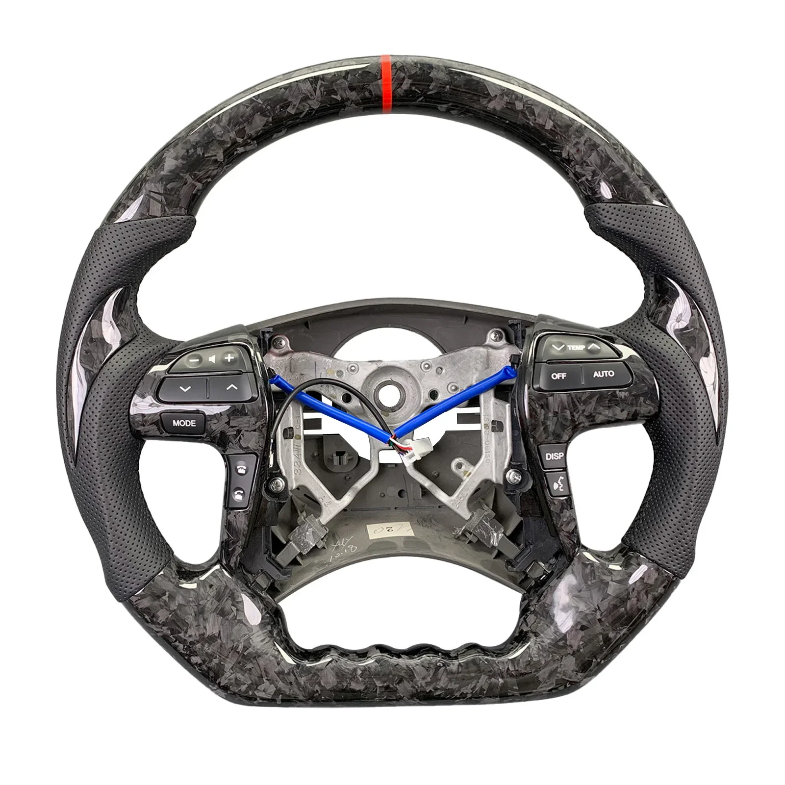 For Toyota Highlander Camry  2010 2011 2012 2013 Customized Forged Carbon Fiber Steering Wheel