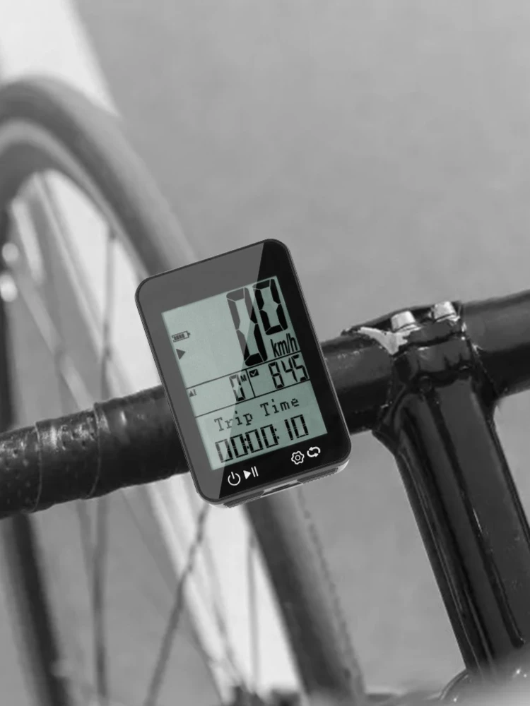 AliExpress GPS Bike Computer IPX7 Rainproof 2.4in FSTN Display Night Riding Tracking Distance  Altitude Time Bike Odometer and Speedometer