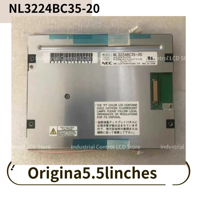 NL3224BC35-20 NL3224BC35-20R NL3224BC35-22 Genuine 5.5-inch LCD Display (100% tested before shipment)