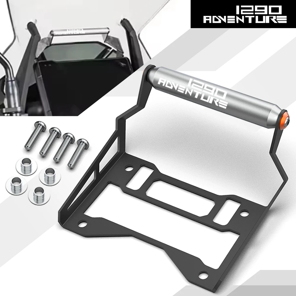 

For 1290 SUPER ADVENTURE R 2021-2022-2023-2024 Motorcycle Phone Holder Stand GPS Navigation Plate Bracket Support Accessories