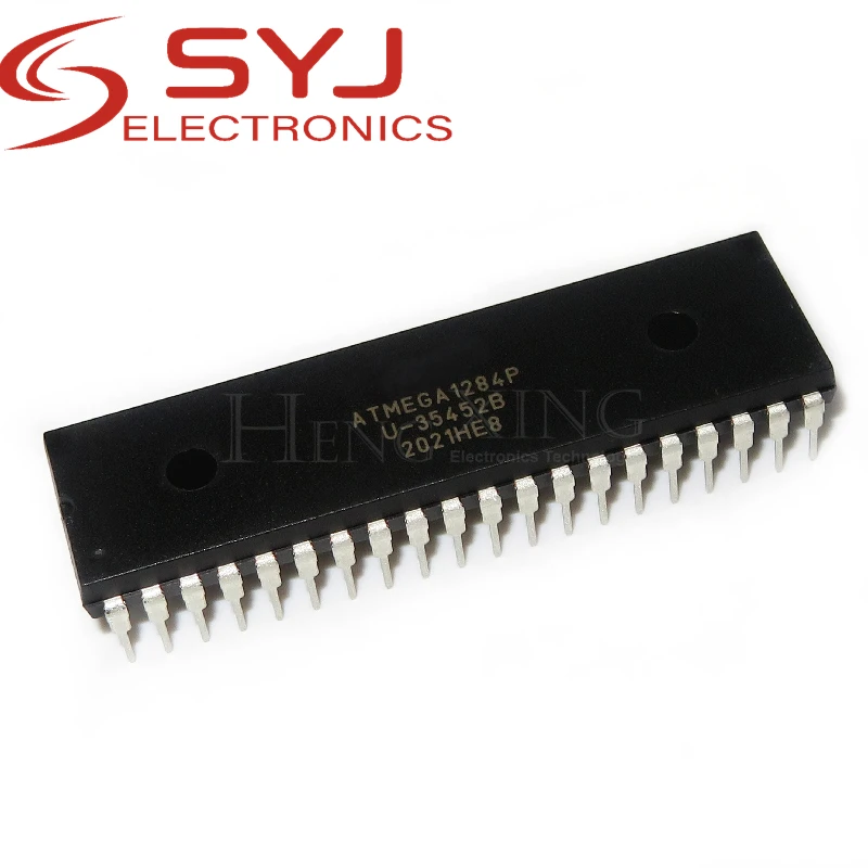 2pcs/lot ATMEGA1284P-PU ATMEGA1284P ATMEGA1284 DIP-40 In Stock