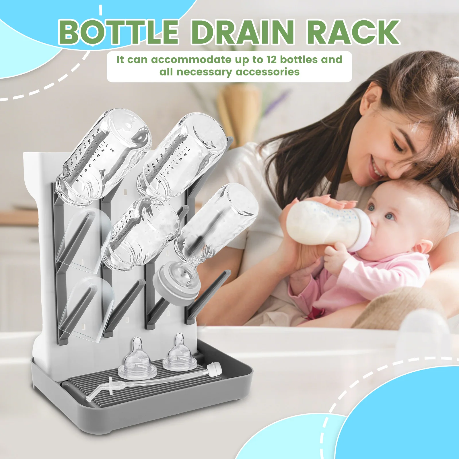 Thumbnail 2 - #8 Cheapest Baby Bottle Drying Racks Deals You Can Get