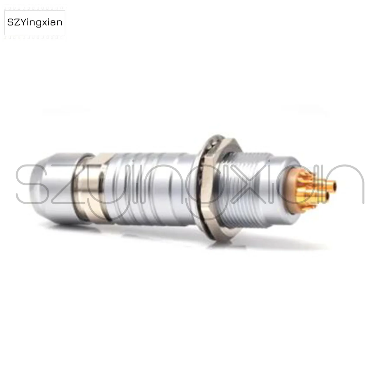 Two Axis 50 Ω Coaxial+LV 2.5G 3G Signal Electrical 3B 6+2 Pin Self-Locking Multiple Connectors And Hybrid Connectors