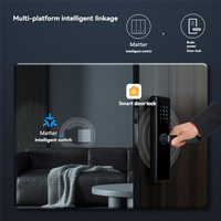 B04B-Tuya Mtter Wifi Smart Light Button Switch EU Version Remote Control For Alexa Google Home Homekit Smartthings