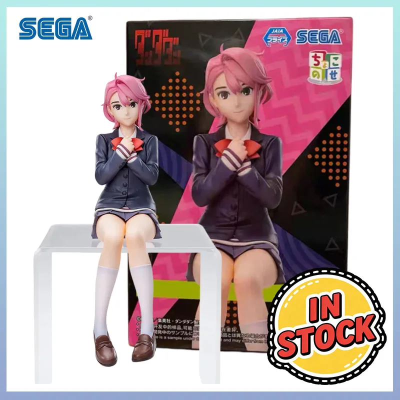 

SEGA в наличии Dandadan Shiratori Aira Премиум фигурка Chokonose, коллекция серии, модель персонажа из мультфильма, подарки, игрушки, модель, новинка