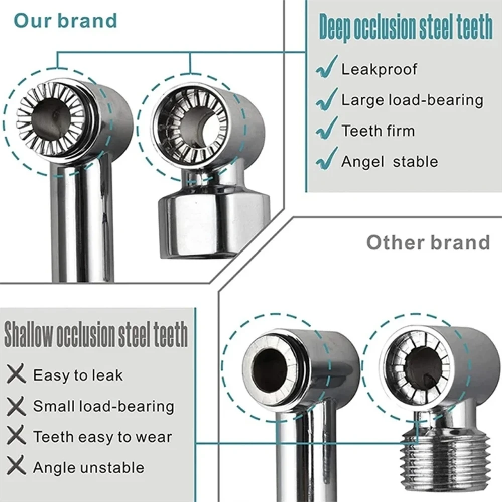Shower Arm Support Shower Base Extension Rod Top Spray Connection Adjustable Stainless Steel Shower Arm Bracket Extension Rod