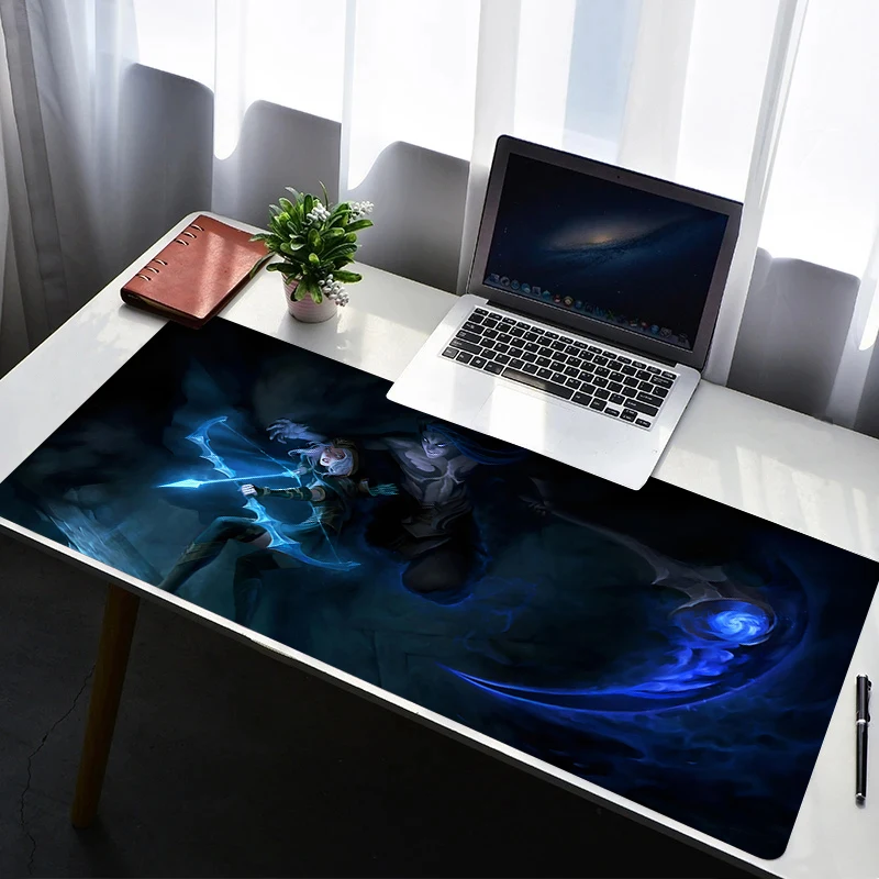 

Mouse Pad Laptop Non Slip Extended Desktop Mouse Mat PC L-league of Legends Kayn Rubber Keyboard Pad Gaming Accessories Mousepad