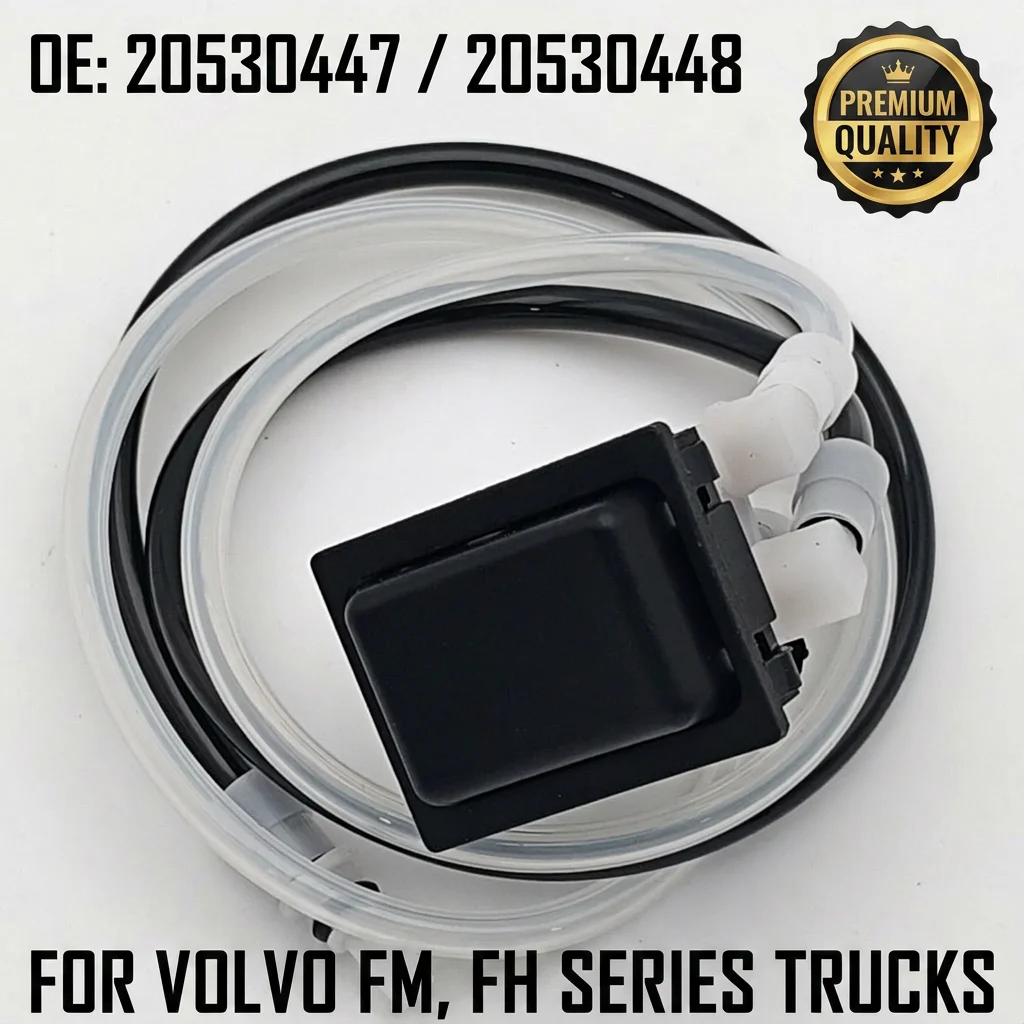 20530447 20530448 Truck Seat Pneumatic Adjustment Switch for Volvo FM FH FM12 FH12 for ISRI 6860 Seat Control Valve with Tubing