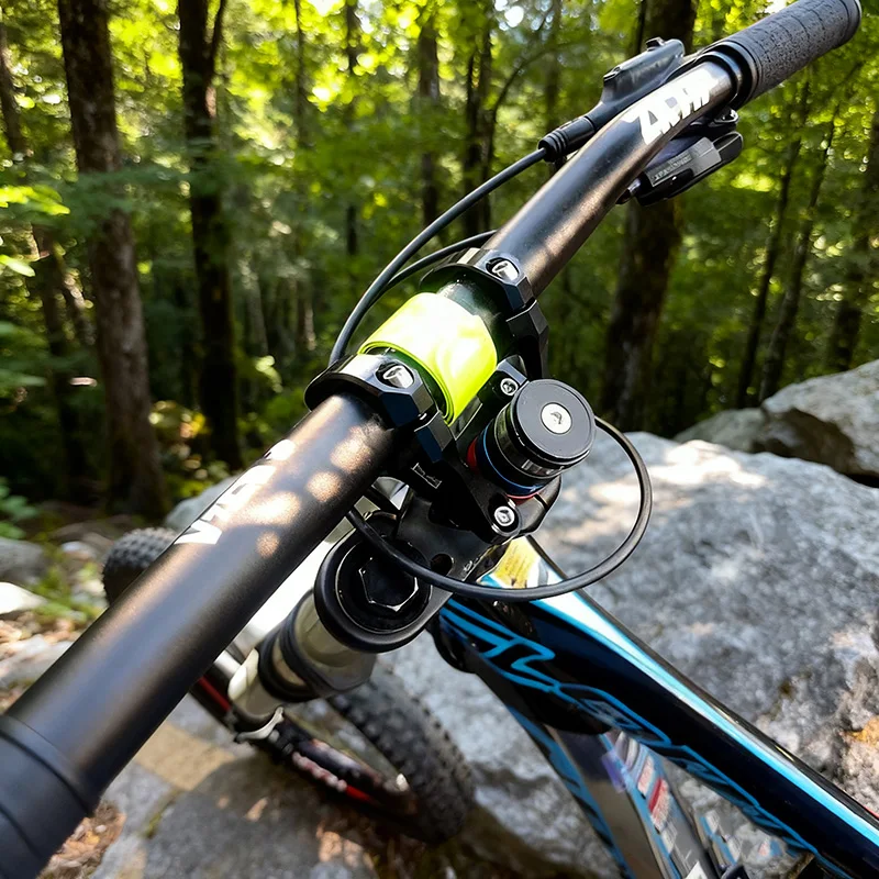 

Bicycle Stem CNC Aluminum Alloy High Strength with Shock Absorption for 31.8mm Bike Handlebar 28.6mm Fork Caliber Bike Handlebar