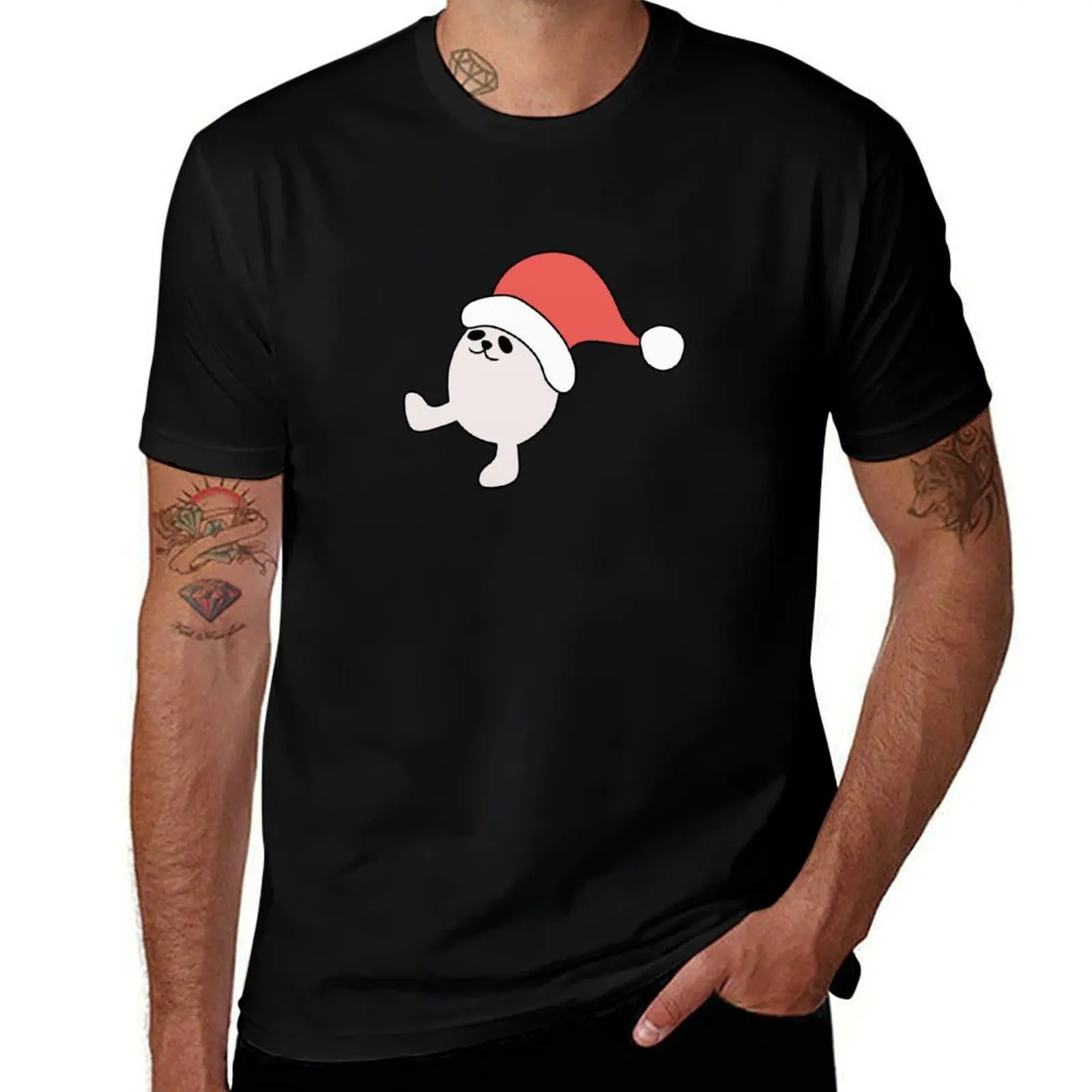 Xmas Eggdog T-Shirt Anti-Pilling Casual T-Shirt