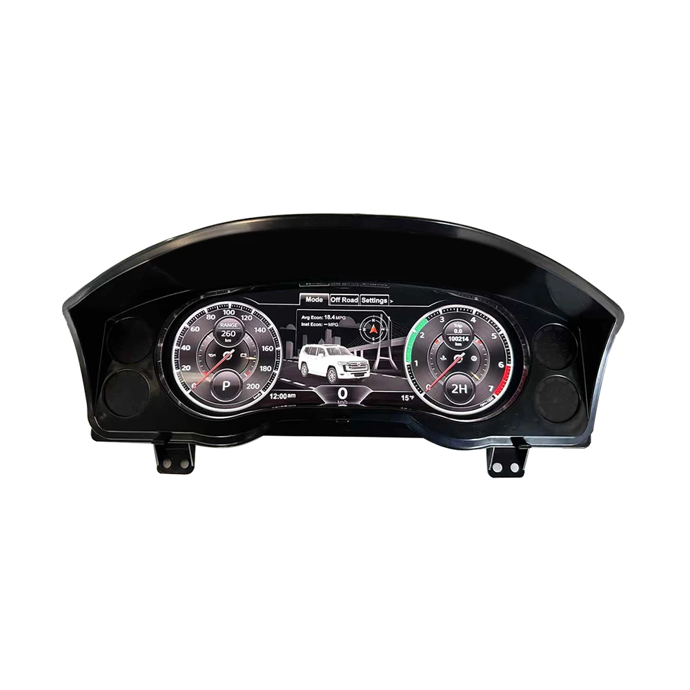 Car Dashboard Digital Cluster For Land Rover Defender 2012-2016 Instrument Odometer Dash Meter Auto Speedometer Display Headunit