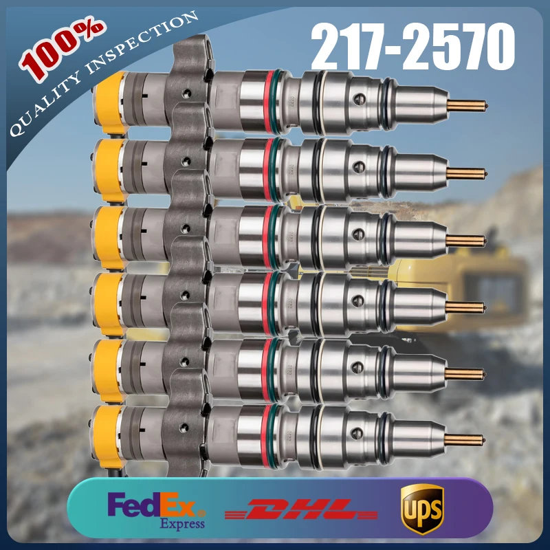 

High Quality Diesel Common Rail Injector Engineering Machinery Engine Parts 217-2570 Suitable for Caterpillar C-9
