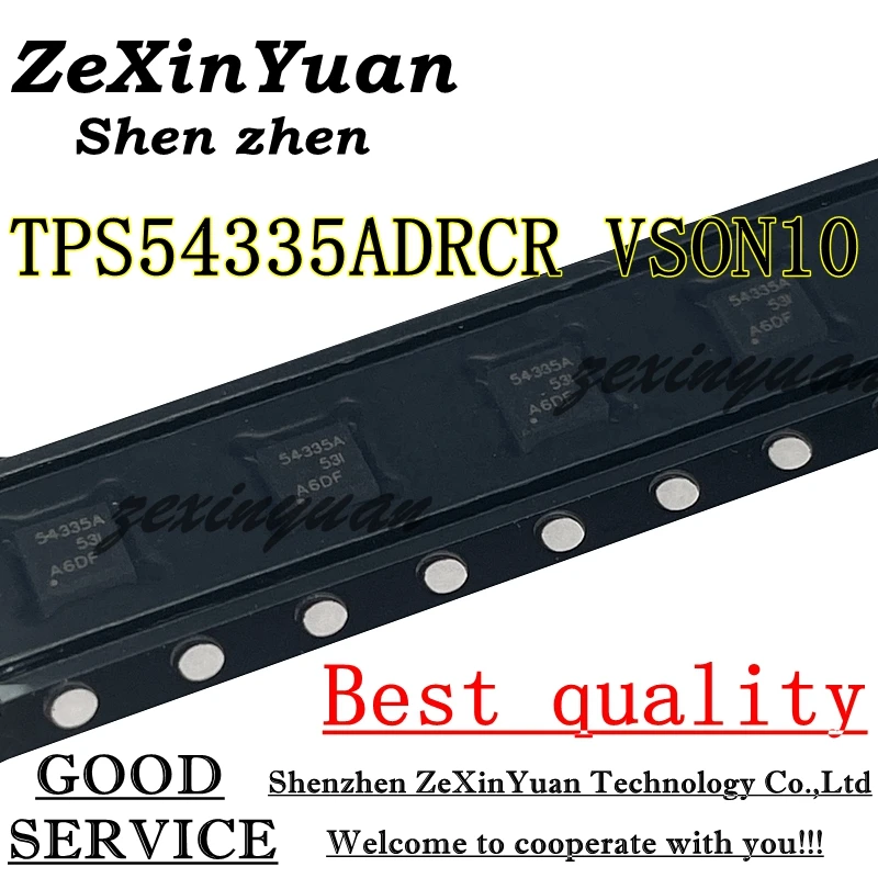 5ชิ้น/10ชิ้น100% ใหม่ TPS54335A TPS54335ADRCR 54335A QFN10 VSON10
