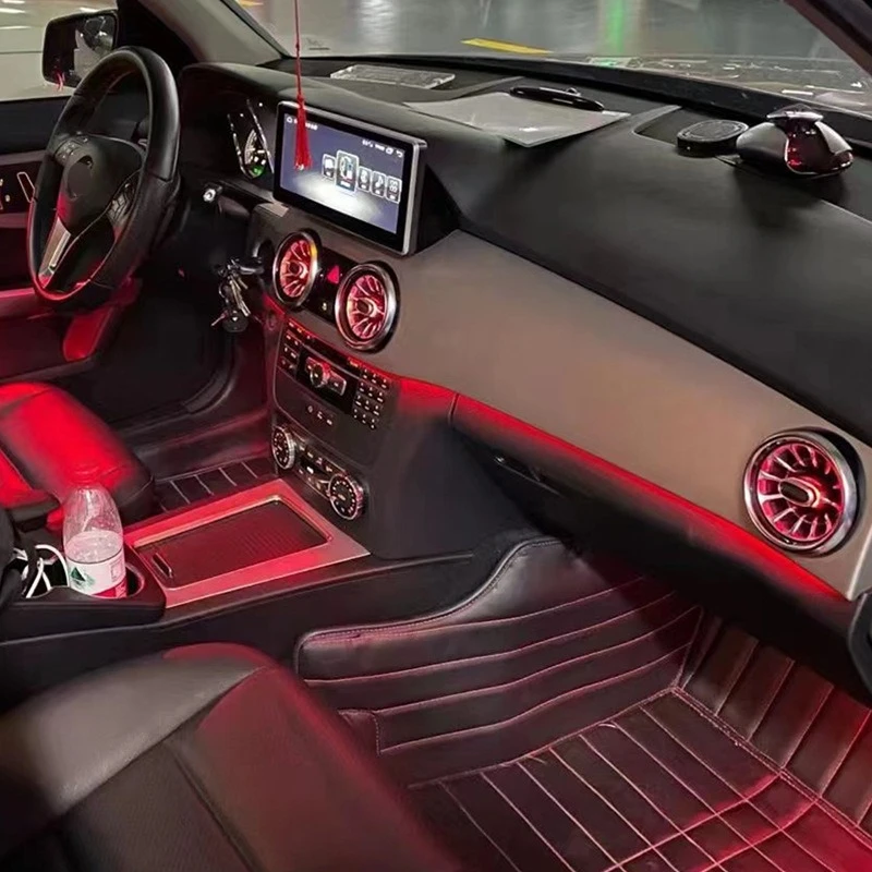

Applicable to 15 Mercedes-Benz glk ambient light special car upgrade modified car interior luminous turbine out of trend