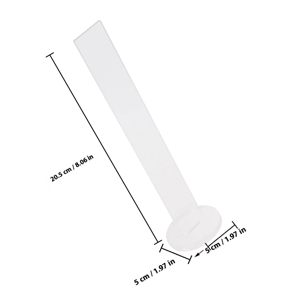 3 قطعة رف شاشة أكريليك منظم تخزين شريط اشي سهل التجميع حامل شريط التغليف الشفاف رفوف أكريليك #4