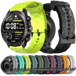 22mm Watchband for HAYLOU Solar Pro Swim Strap Smart Watch Silicone Soft Breathable Sports Bracele