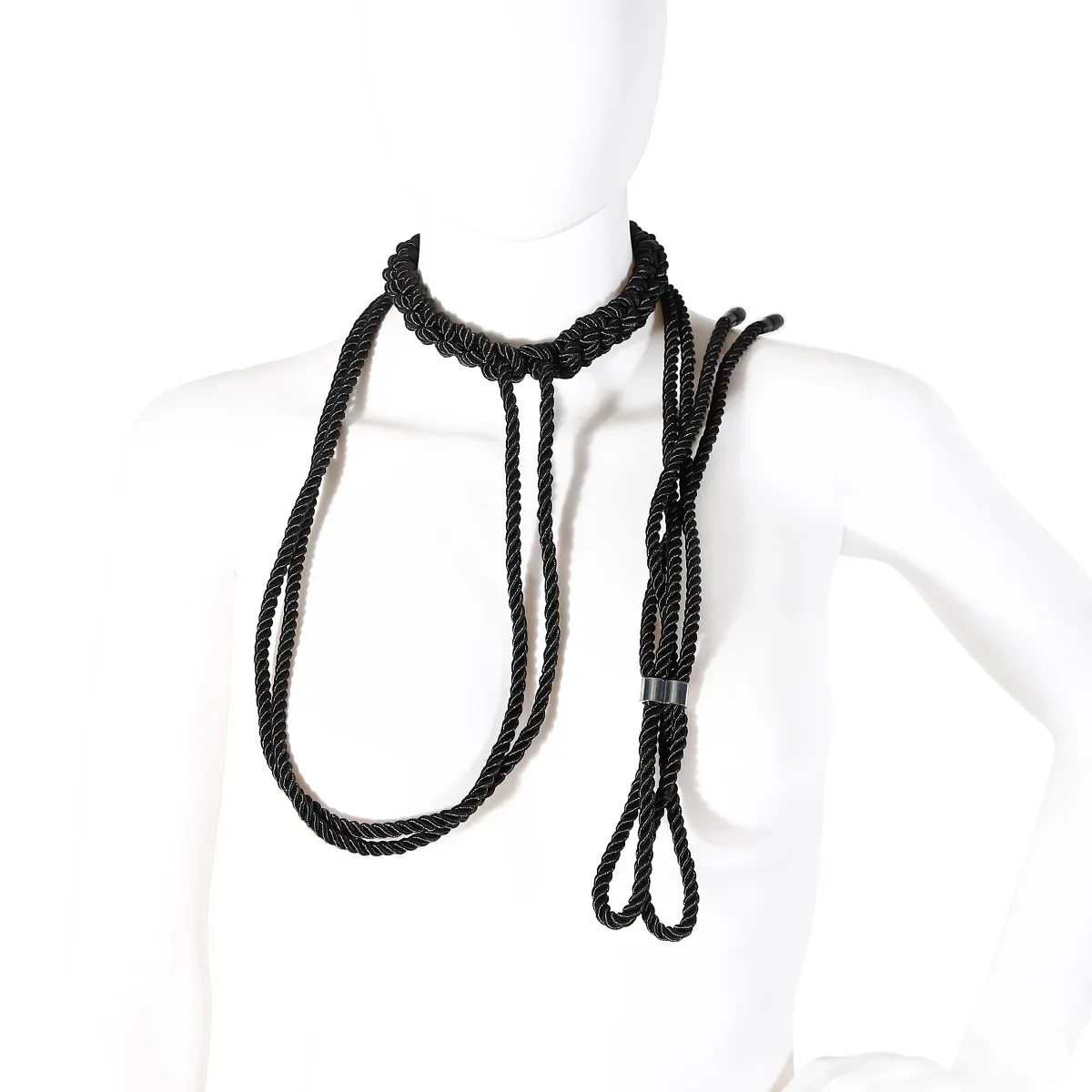 Chastity Neck Collar Fetish Choker Bondage Gear Adult Games Slave Sex Toys For Couple PU Leather Sexy Necklace Erotic