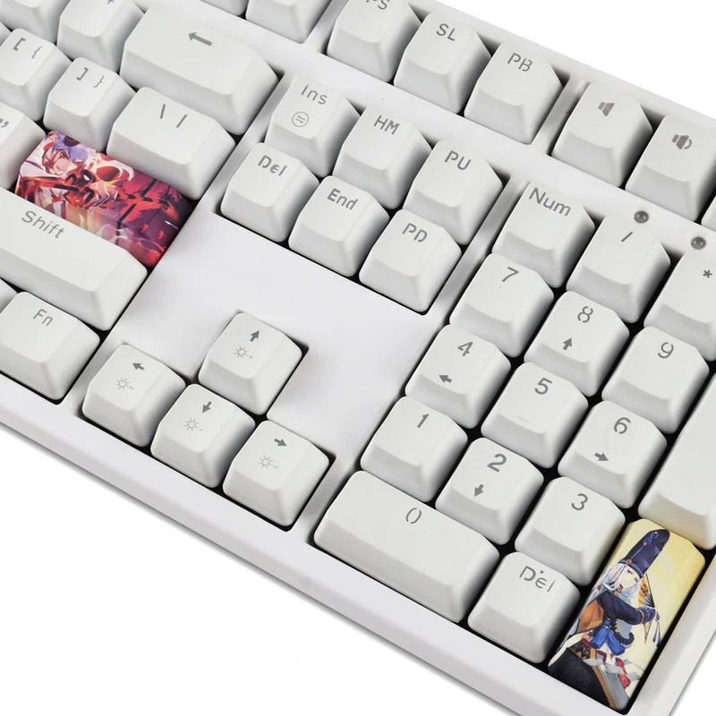 Game Series Keycap Onmyoji PBT Five-sided Sublimation Onmyoji Mechanical Keyboard Keycap for Ikbc Varmilo Rapoo OEM Anime KeyCap