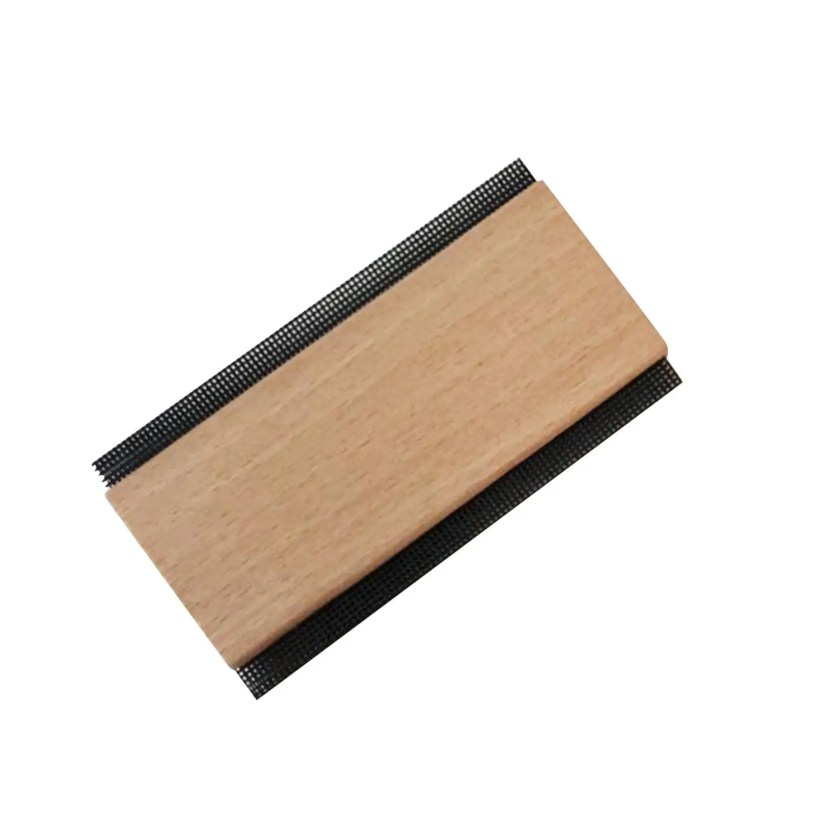 Wooden Lint Remover Sweater Comb Double Sided Fabric Shaver Portable Wool Brush Tool for Cleaning Garments at Home
