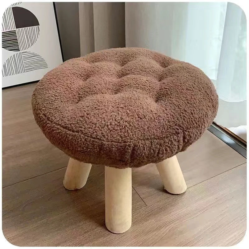 

Дизайнерский табурет середины века, минималистичный, роскошный, элегантный, милый, табурет для гостиной, современная удобная подушка, интерьерная мебель для спальни