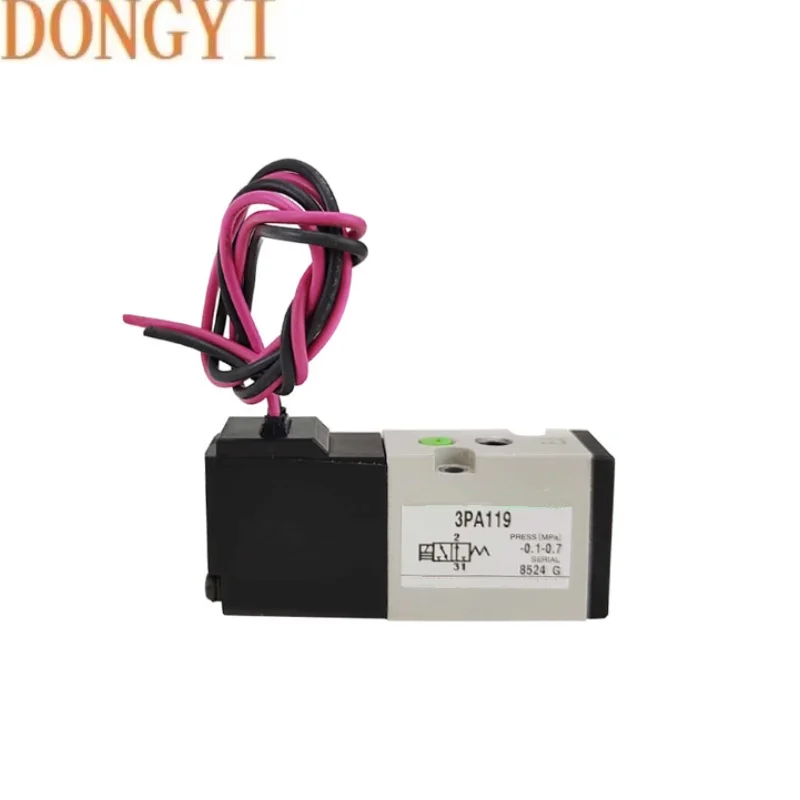 High quality Solenoid valve with bracket 3PA110-06-P-3 /3PA119-M5-P-3 /3PA210-06-P-3 /3PA219-06-P-3
