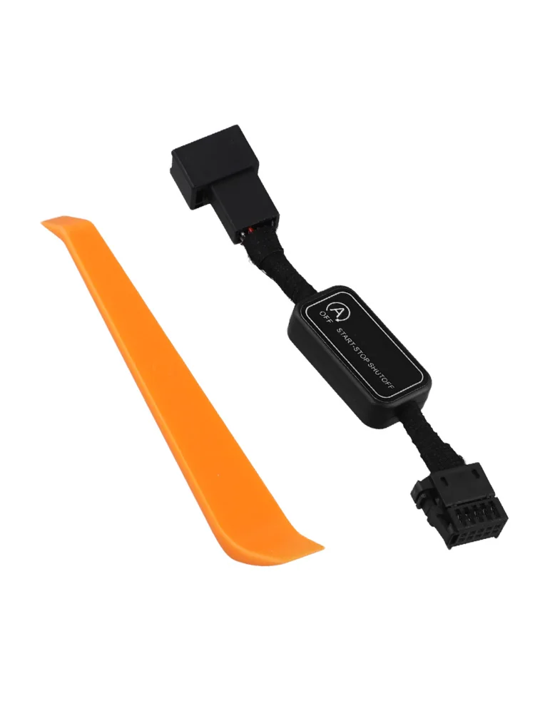 Black Auto Stop Start Switch Car Control Switch Wear-Resistant Design Feature Direct Installation Process Black