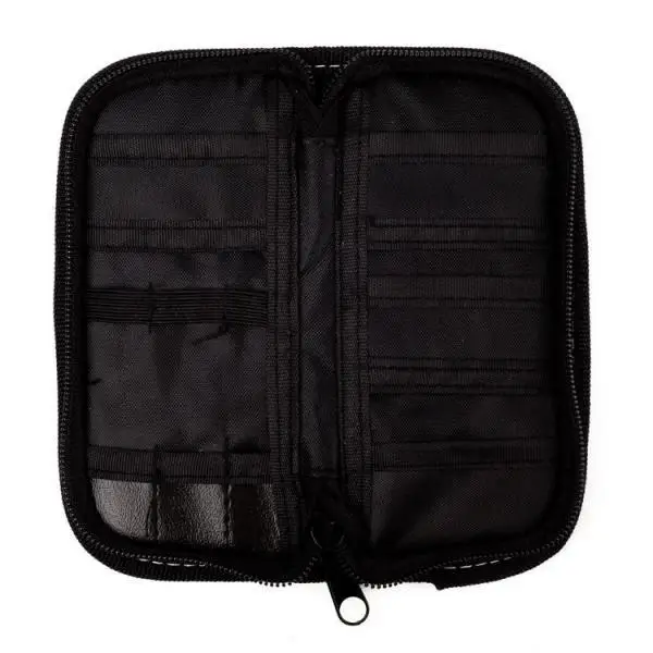 Deluxe Oxford Cloth Dart Case Portable Zipper Dart Bag with Storage Pockets for Steel Tip Soft Tip Darts