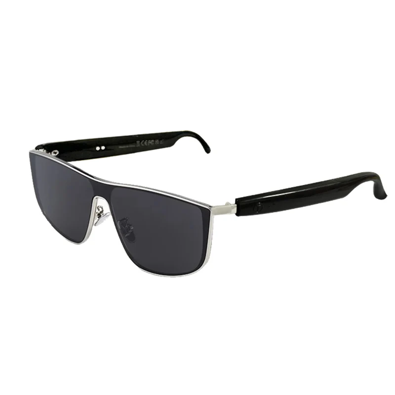 Metal Frame Bluetooth Smart Sunglasses, Polarized Lens Smart Audio Glasses, Hands‑Free Calling And Music Playback Eyewear For Men Outdoor Daily Driving Use