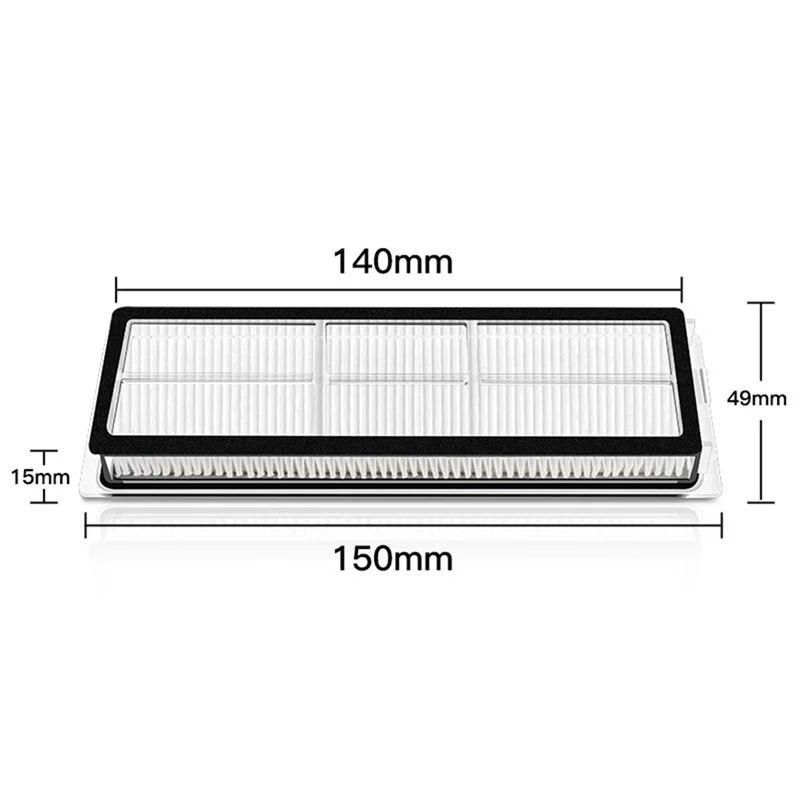 Voor Xiaomi Mi Robot Stofzuiger 2 Stytj03zhm Filter Dweil Stofzuiger Accessoires Hoofdborstel Reserveonderdelen