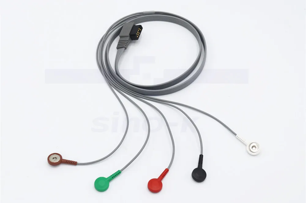 PHs Dynamic ECG Recorder ECG Compatible 989803157461 5 Leads
