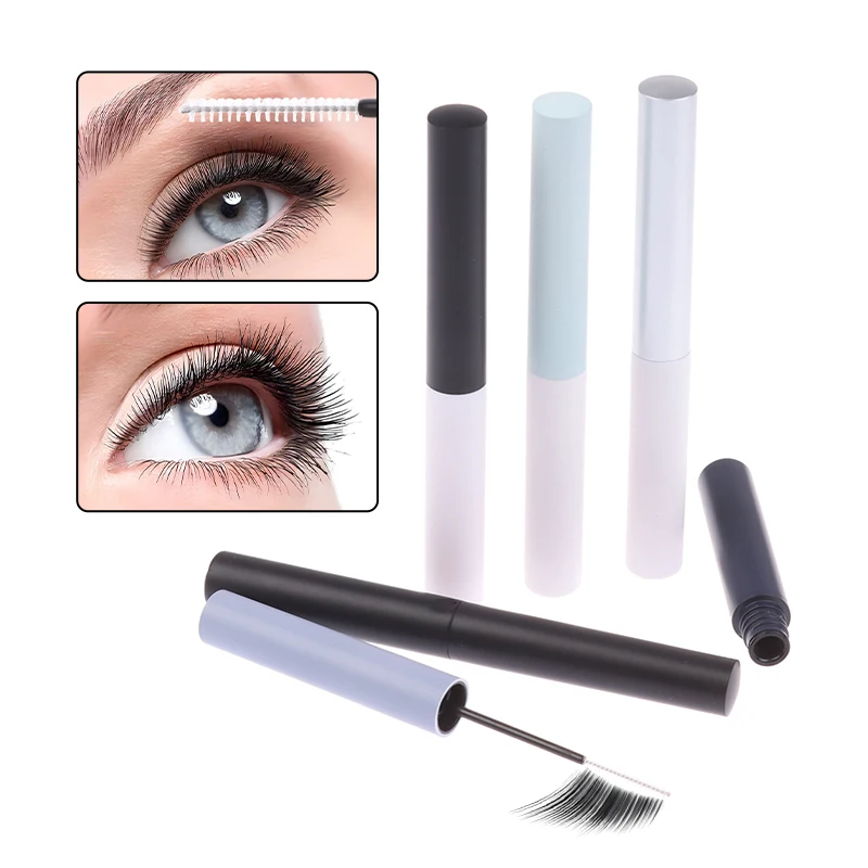 5ML Empty Mascara Tube With Ultra Fine Brush Wand Liquid Eyeliner Mascara Bottle Eyelash Elongation Refillable Containers