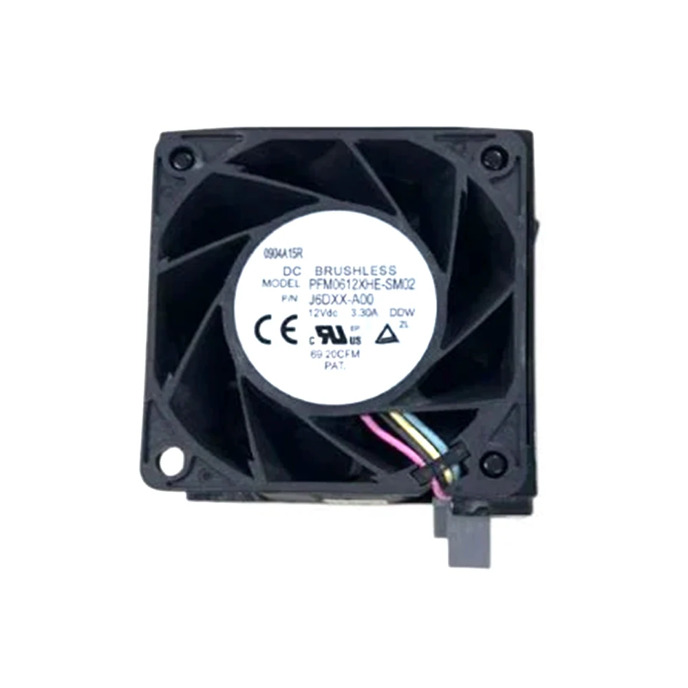 Server Fan For DELL For PowerEdge R840 R740 R740XD R7425 0Y3WXP Y3WXP PFM0612XHE-SM02 0J6DXX- J6DXX-A00 DC12V