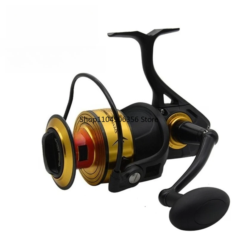 Spinning Fishing Reel Spinfisher SSVII 3500-10500 Full Metal Deep Sea Saltwater Drag Fishing Reels Accessories