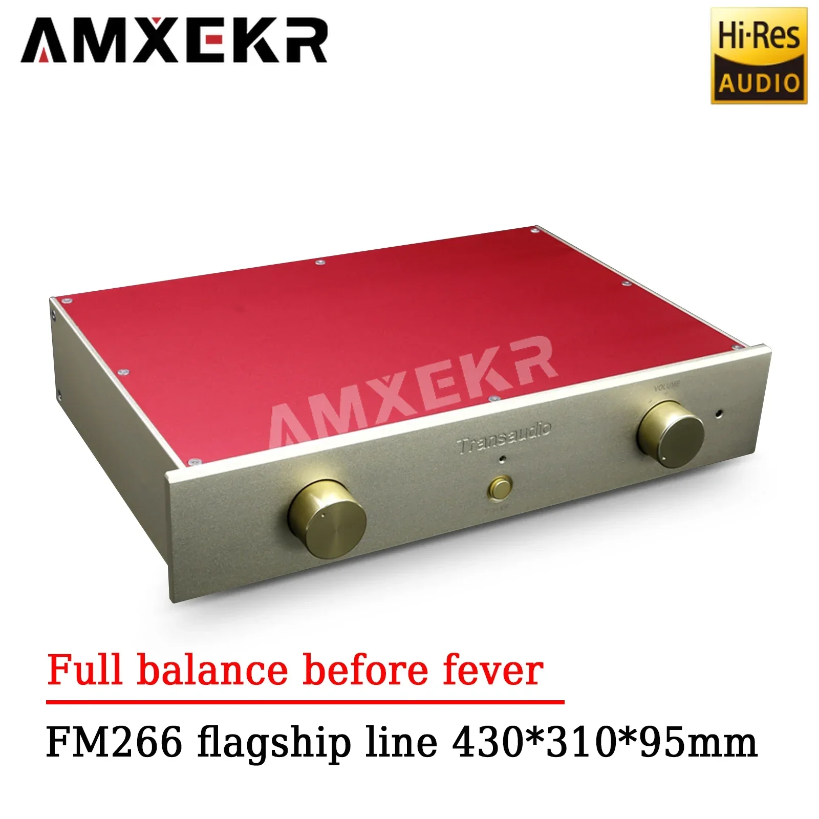 

AMXEKR FM266 Flagship Line Fully Balanced Fever Preamplifier Home Theater