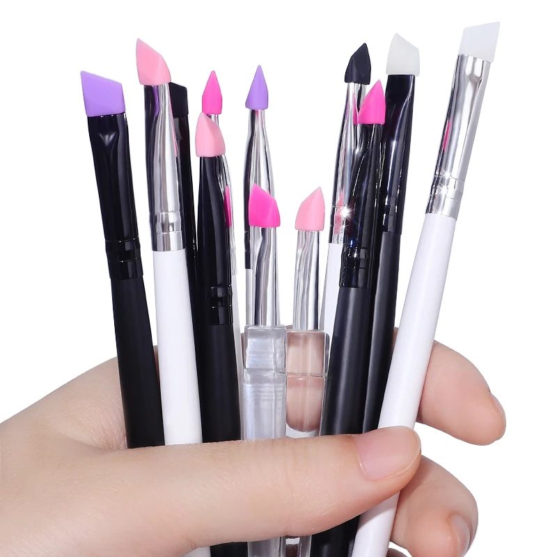 Kit de lifting de pestañas con cepillo de silicona, herramienta para separar pestañas, suministros para extensiones de pestañas 5