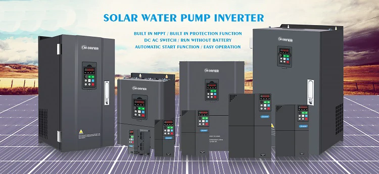 DC AC Switch Mono Phase 2.2kw MPPT Solar Water Pump Frequency Inverter 230V