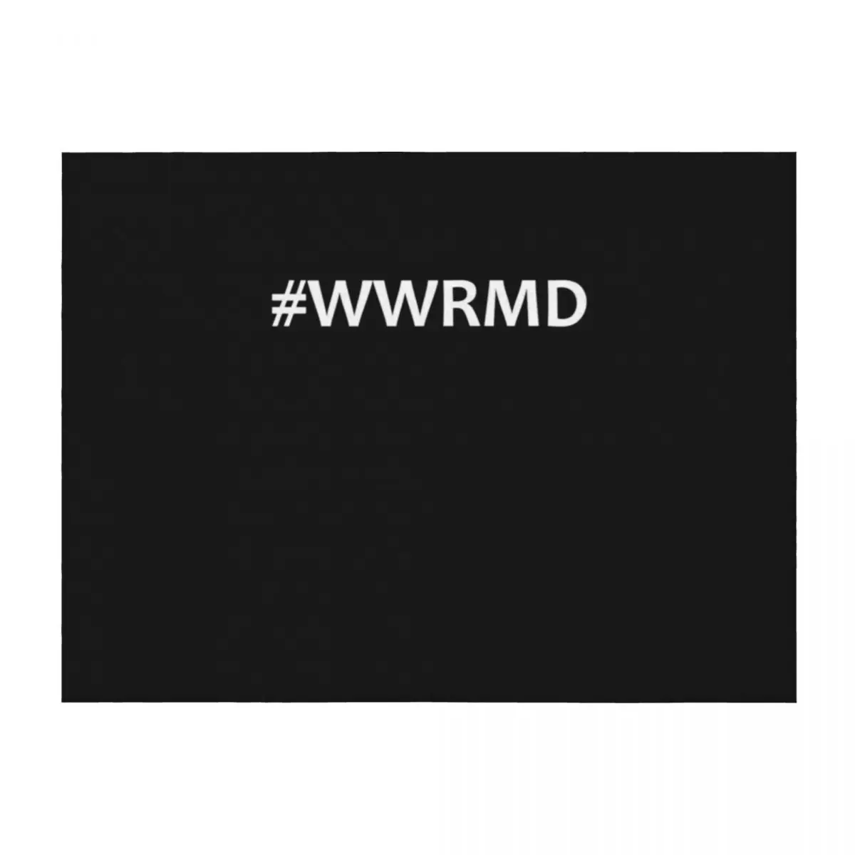 WWRMD - What Would Rachel Maddow Do 3 Throw Blanket Picnic Luxury Designer Beach Heavy Blankets