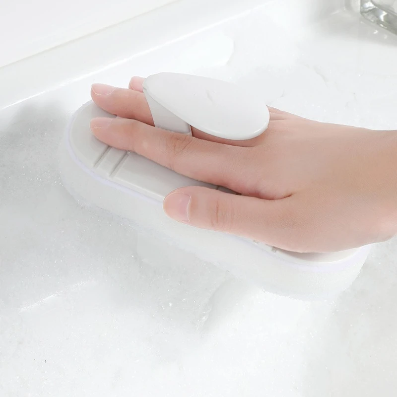 

1 шт., гибкая щетка для чистки ванны, губка, щетка для чистки туалета в ванной, бытовые чистящие средства, нескользящая щетка для чистки плитки