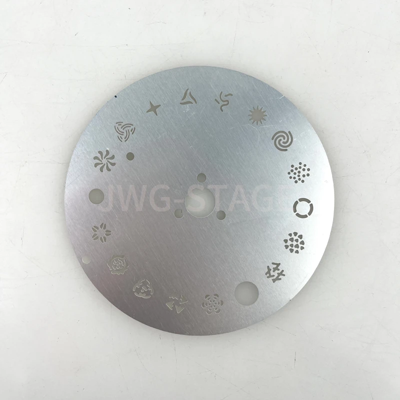 Moving Light Pattern Gobo Color Wheel Moving Head Spot Light Aluminum Metal Pattern Disk Plate Beam 5R 7R