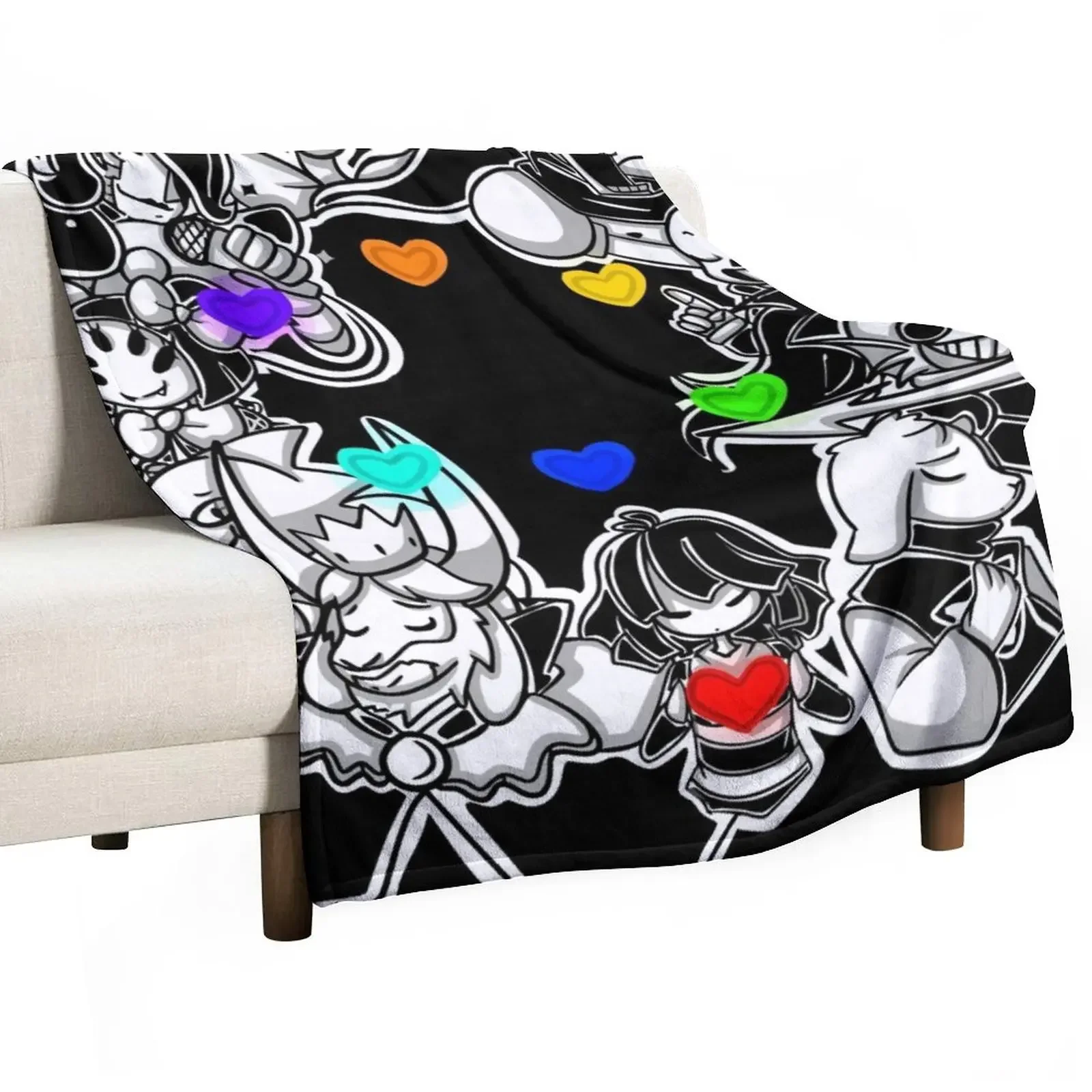 

Undertale Throw Blanket Decorative Beds Bed Fashionable Giant Sofa Blankets